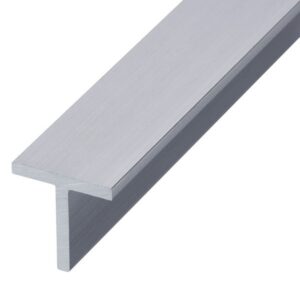 Aluminum T-bar 1" x 1" x 1/8"