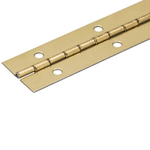 2" Brass Plated Continuous Hinge